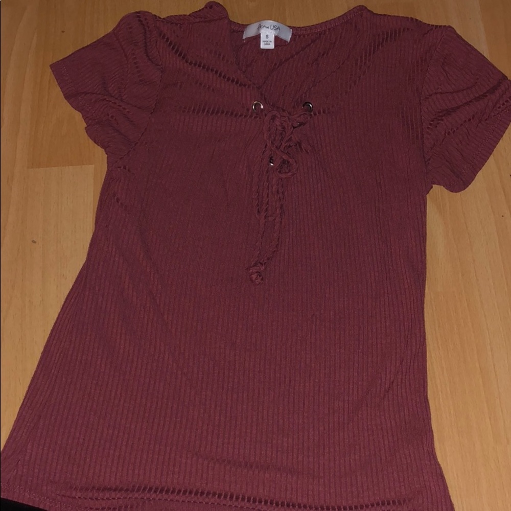 Lace up top - Picture 2 of 2